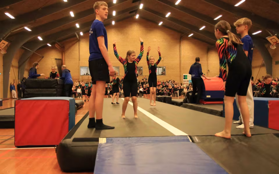 Stor succes ved DGI's opvisning