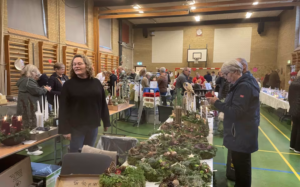 Julemarkedet i Lunde er åbnet