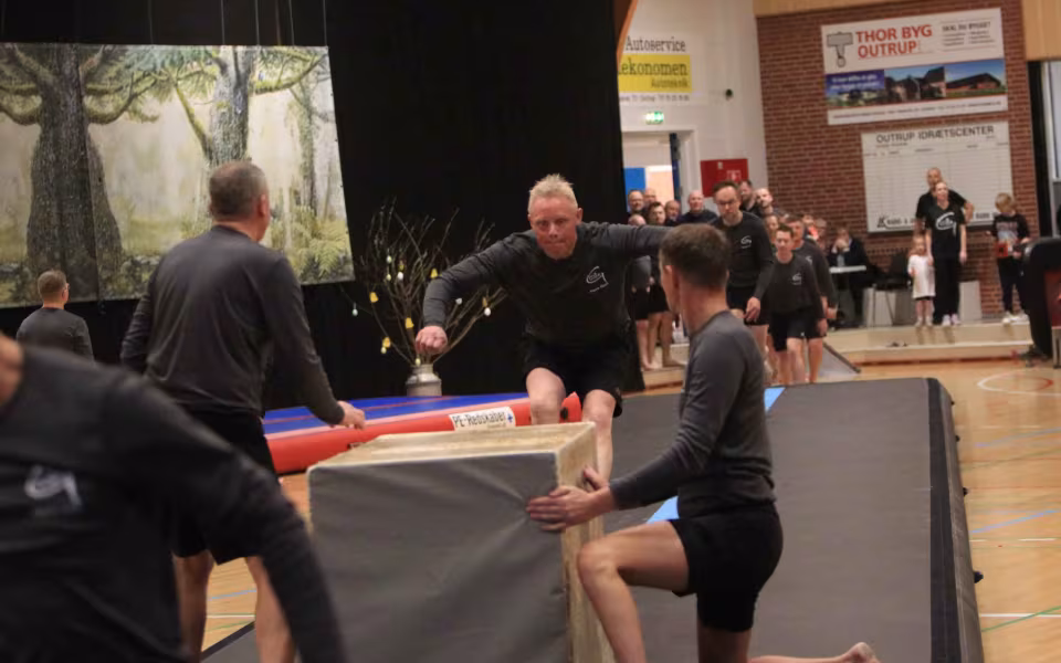 Forårsstemning i Outrup med GUB Gymnastik