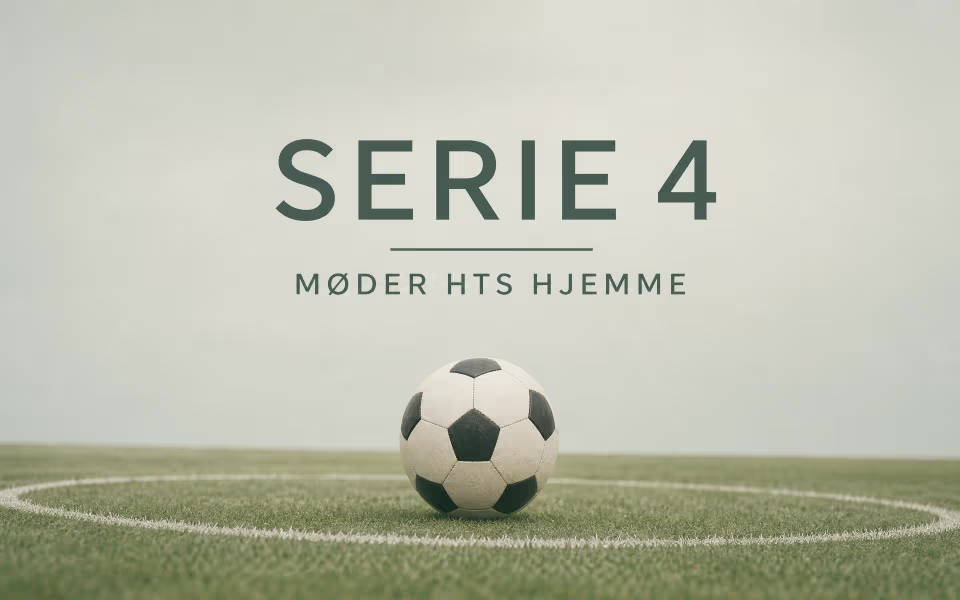 Serie 4 møder HTS Hjemme