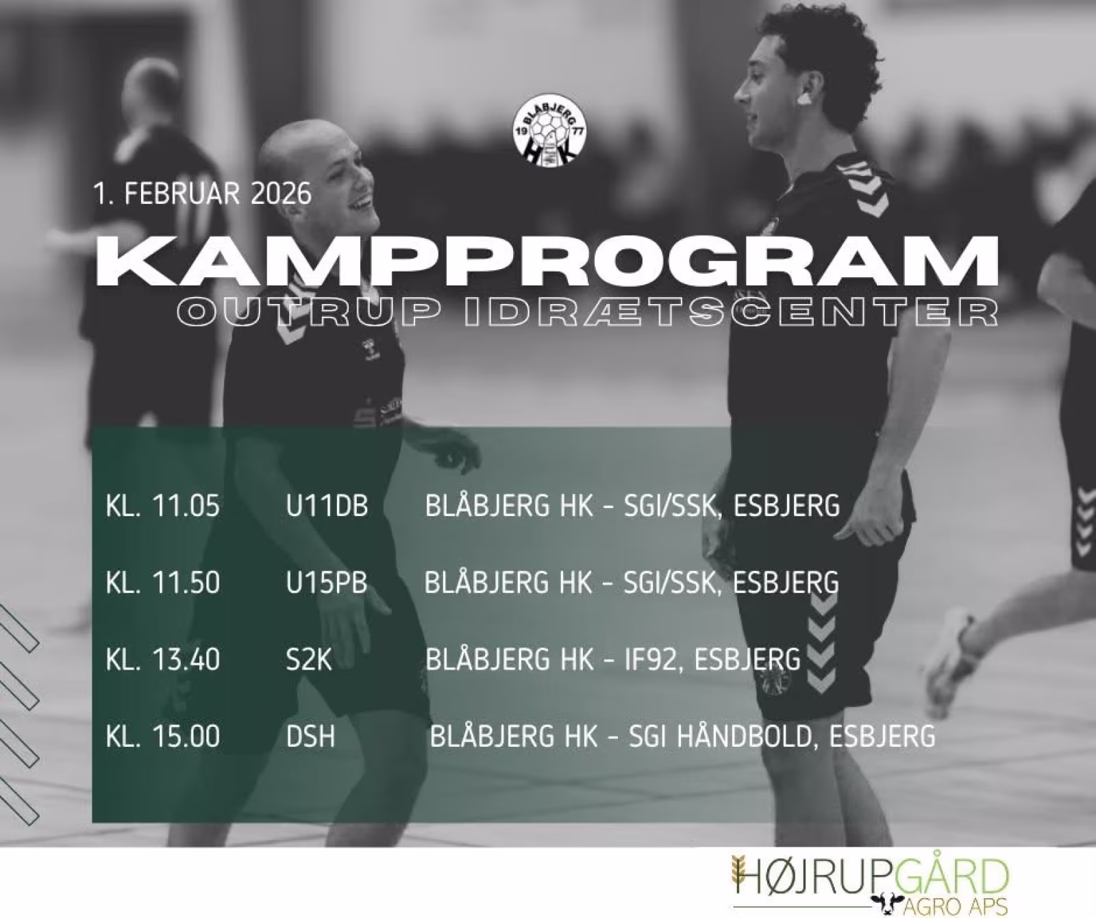 Håndbolddag i Outrup 1. februar