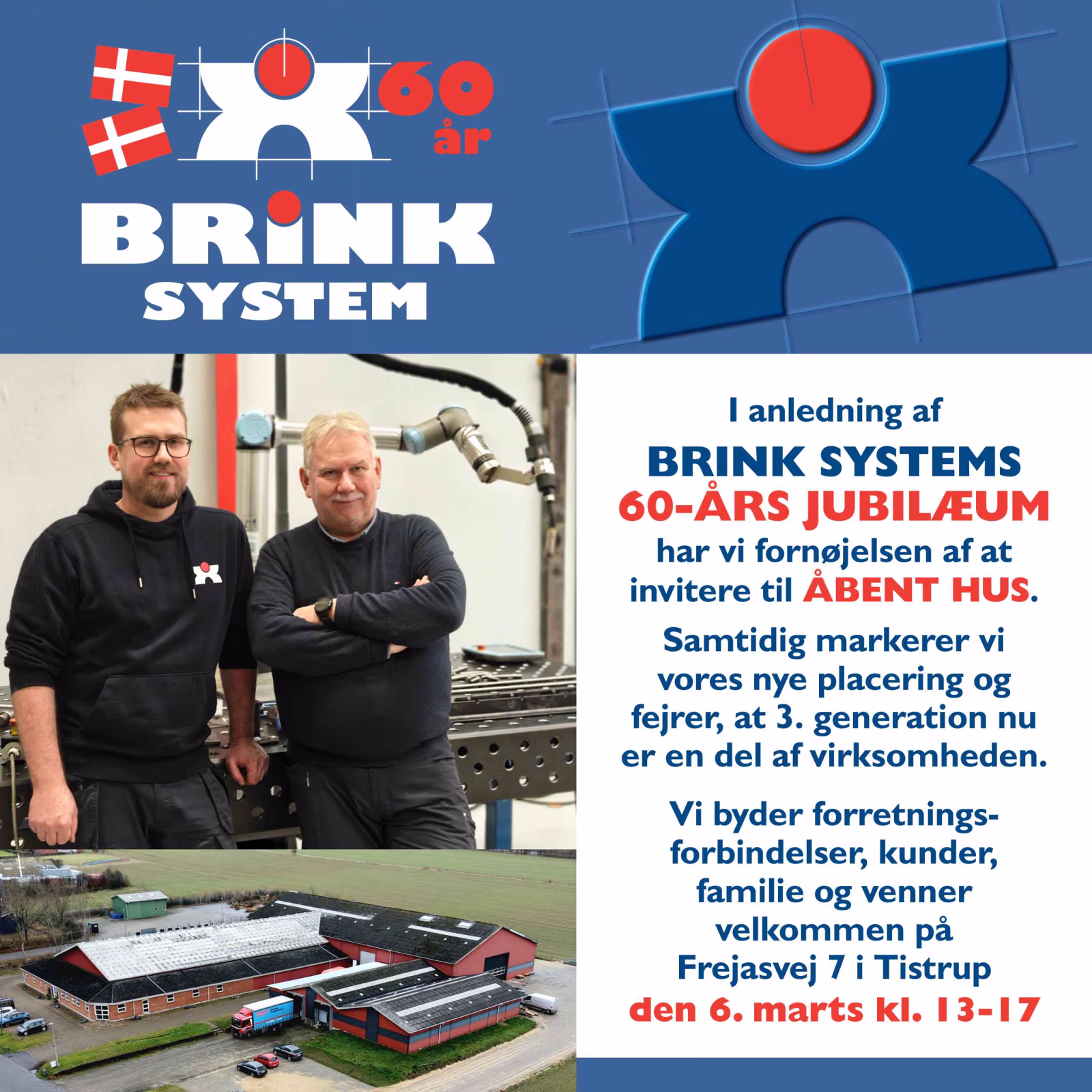 BRINK SYSTEMS 60-ÅRS JUBILÆUM...
