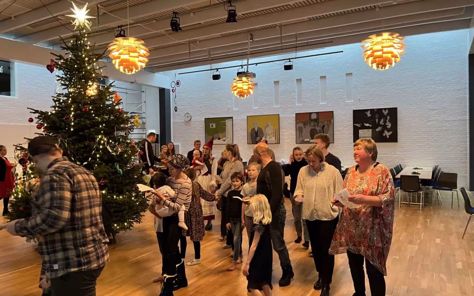 Juletræsfest Nørre Nebel
