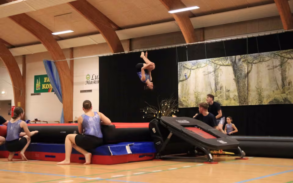 Forårsstemning i Outrup med GUB Gymnastik