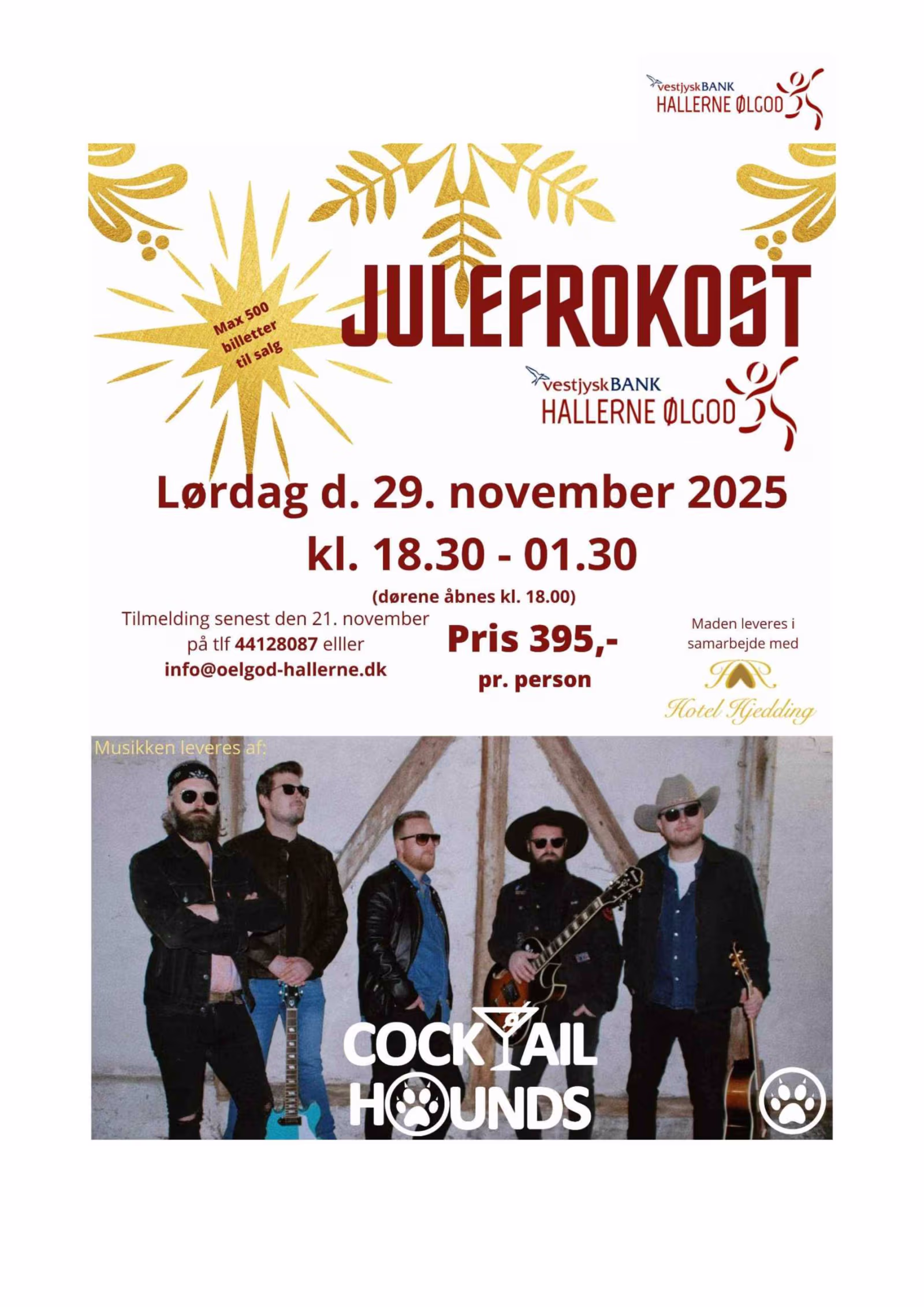 Julefrokost i Ølgod Hallen