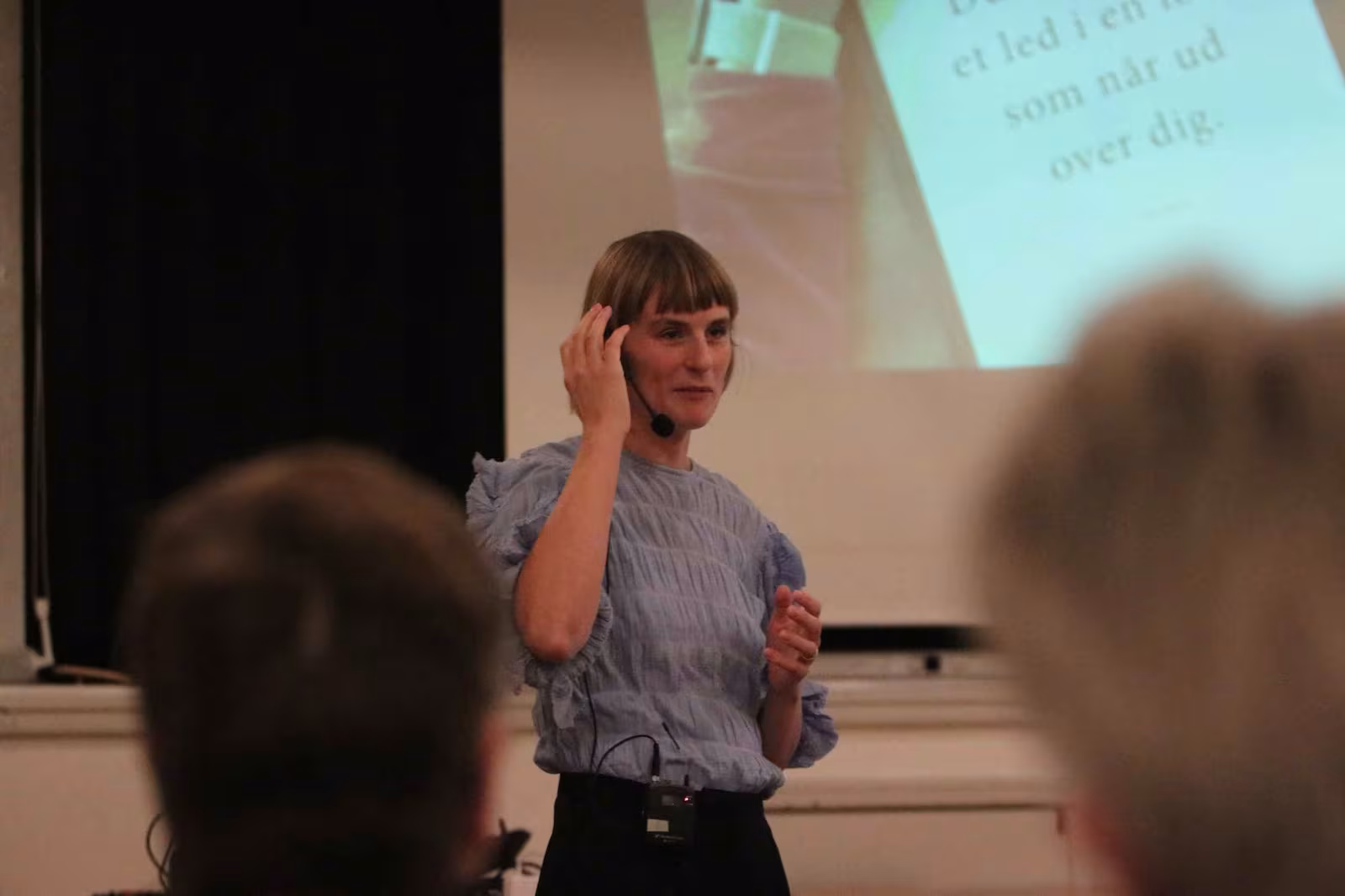 Nellis inspirerende foredrag vakte eftertanke