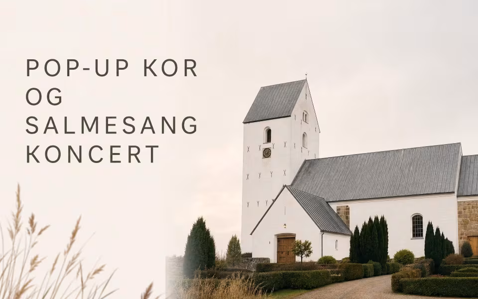 Pop-up kor og salmesang koncert
