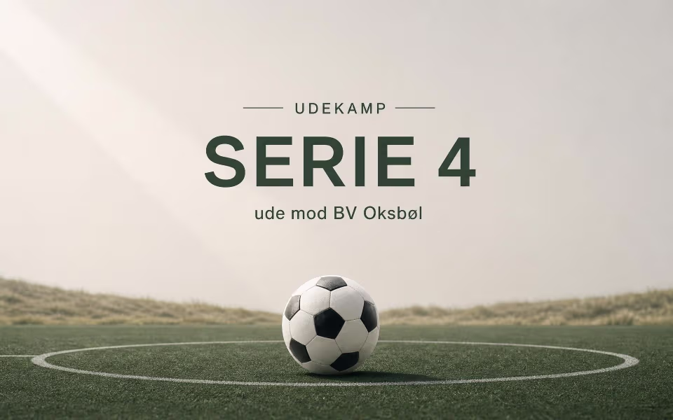 Serie 4 ude mod BV Oksbøl