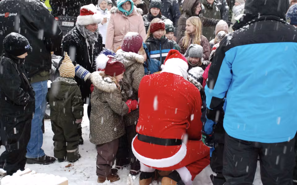 Da julemanden kom til Skovlund