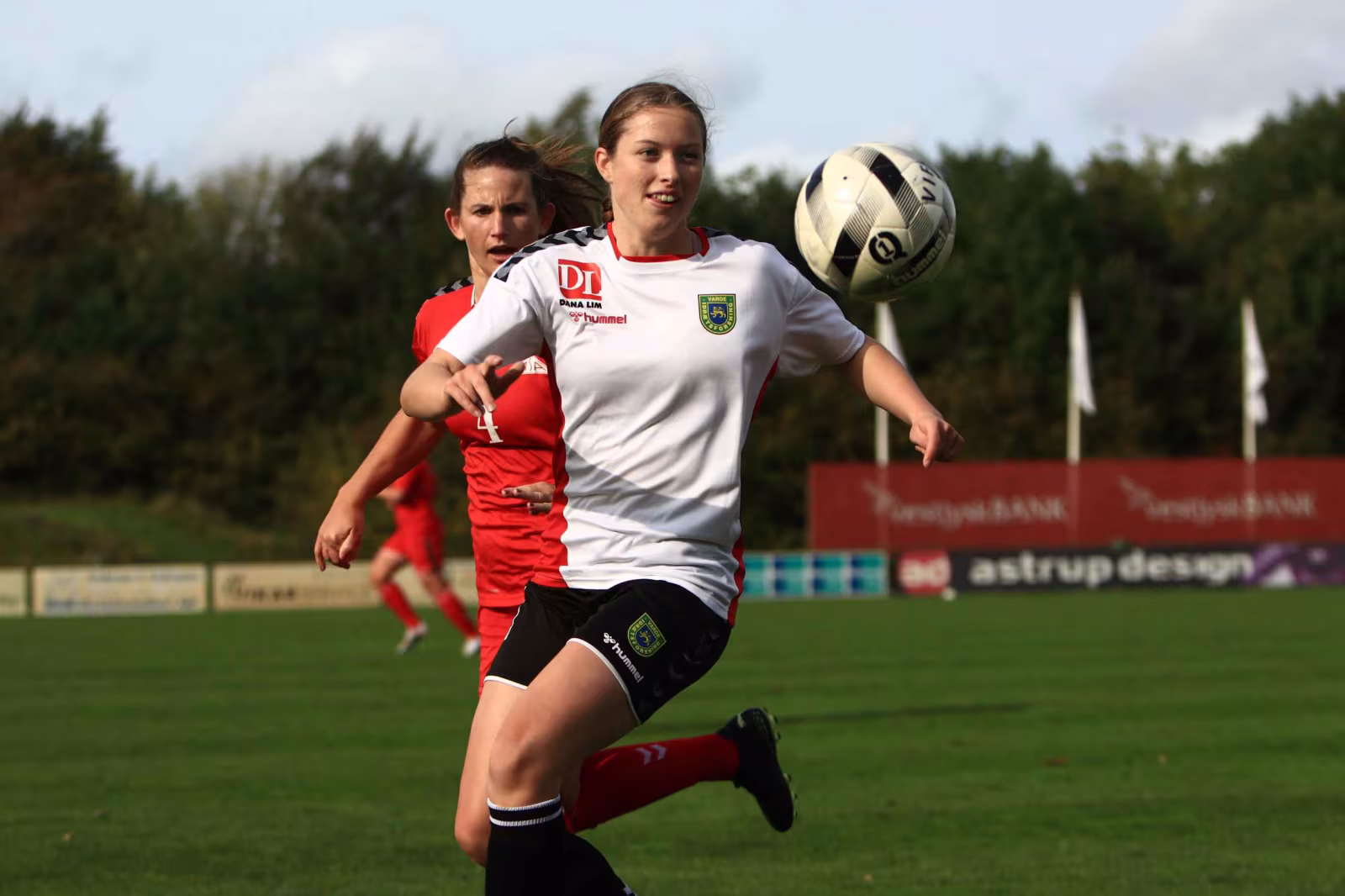 Eline Lund med to mål i dagens kamp