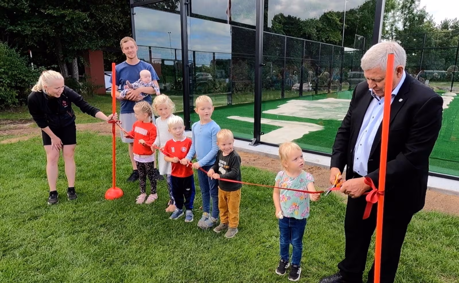 Indvielse - Padel-bane