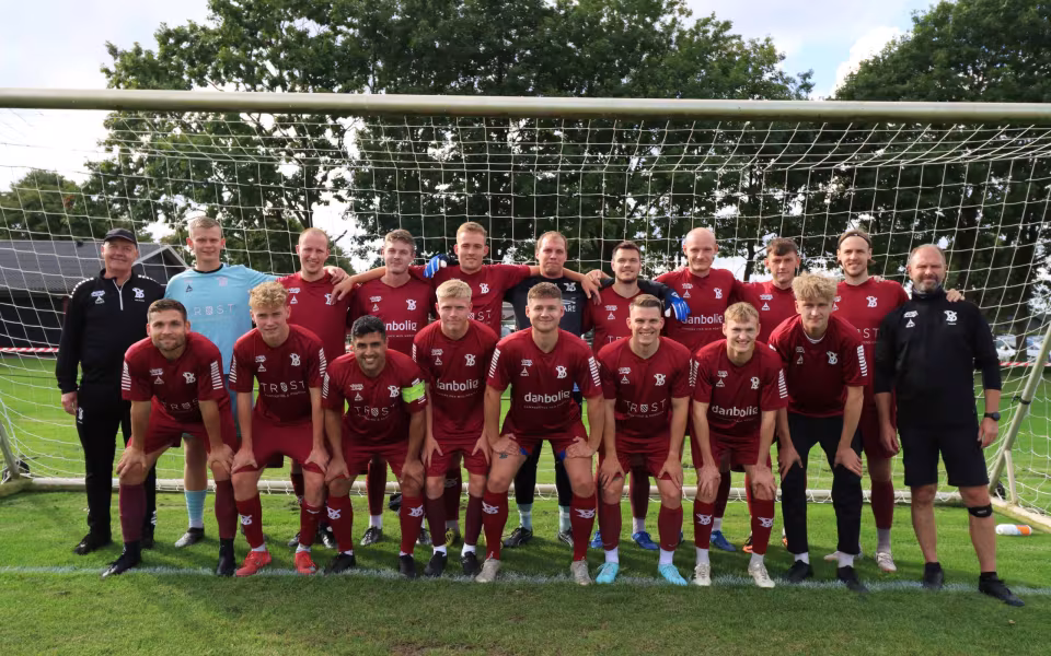 Holdet der vandt 4-0 over Bramming B.