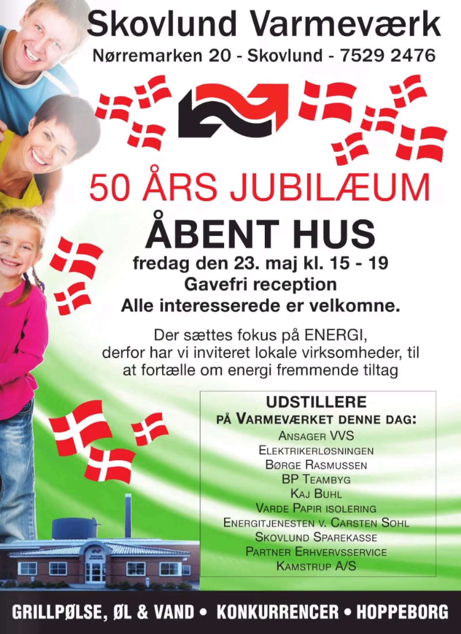 50 års jubilæum på Skovlund Varmeværk