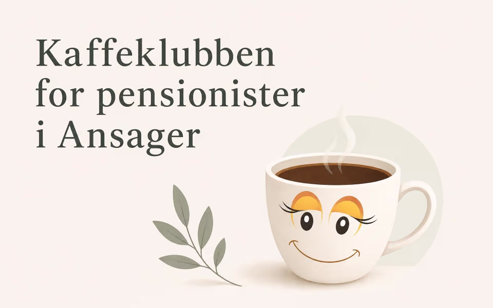 Kaffeklubben for pensionister i Ansager