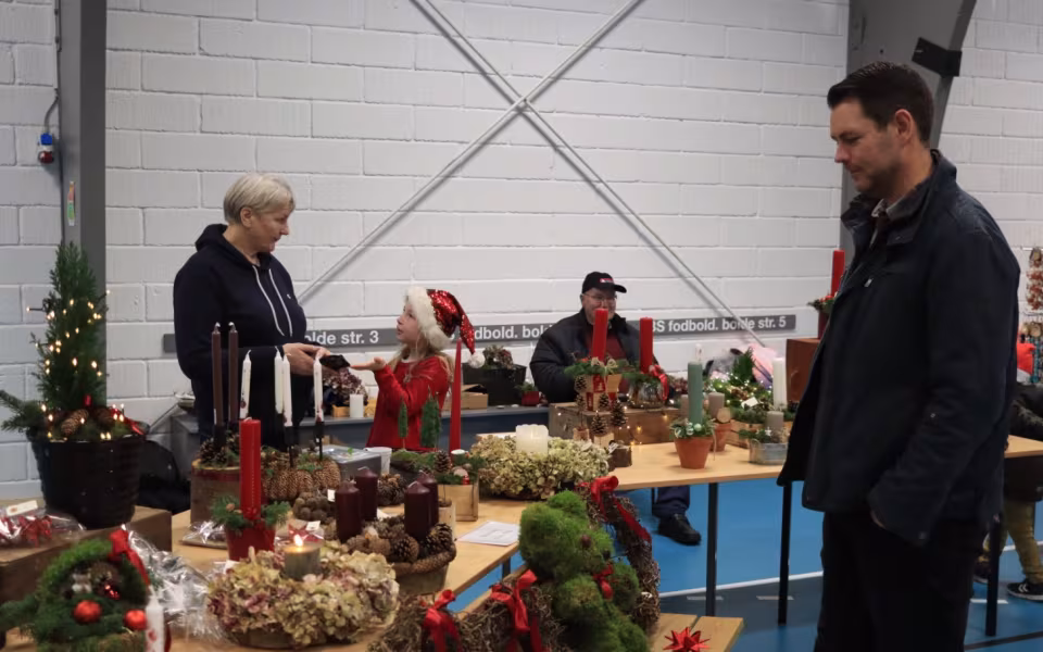 Julemarkedets hygge venter i Billum