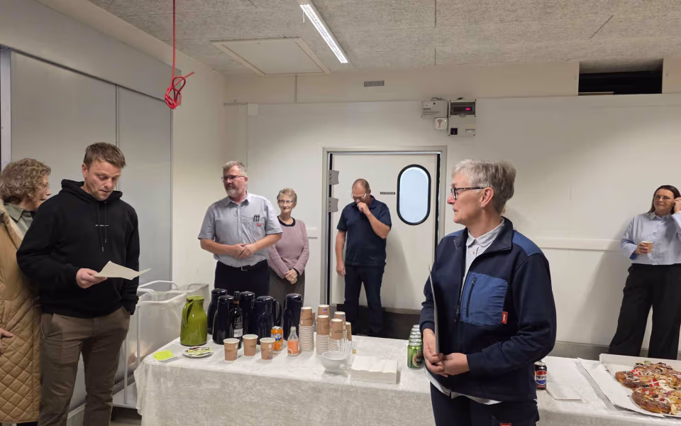 Et kendt ansigt i Tistrup sagde farvel i dag. 