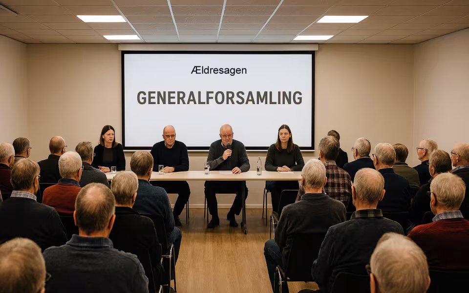 Årsmøde (generalforsamling) Ældre Sagen Ølgod, Tistrup, Ansager og Skovlund.