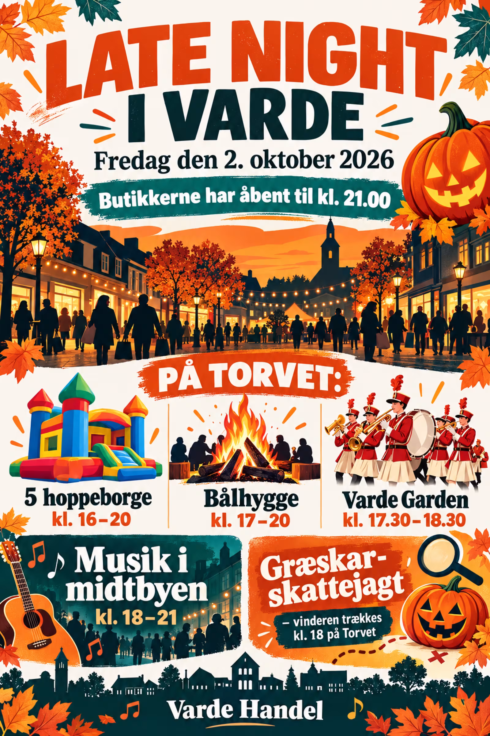 Aftenhygge og shopping i Varde