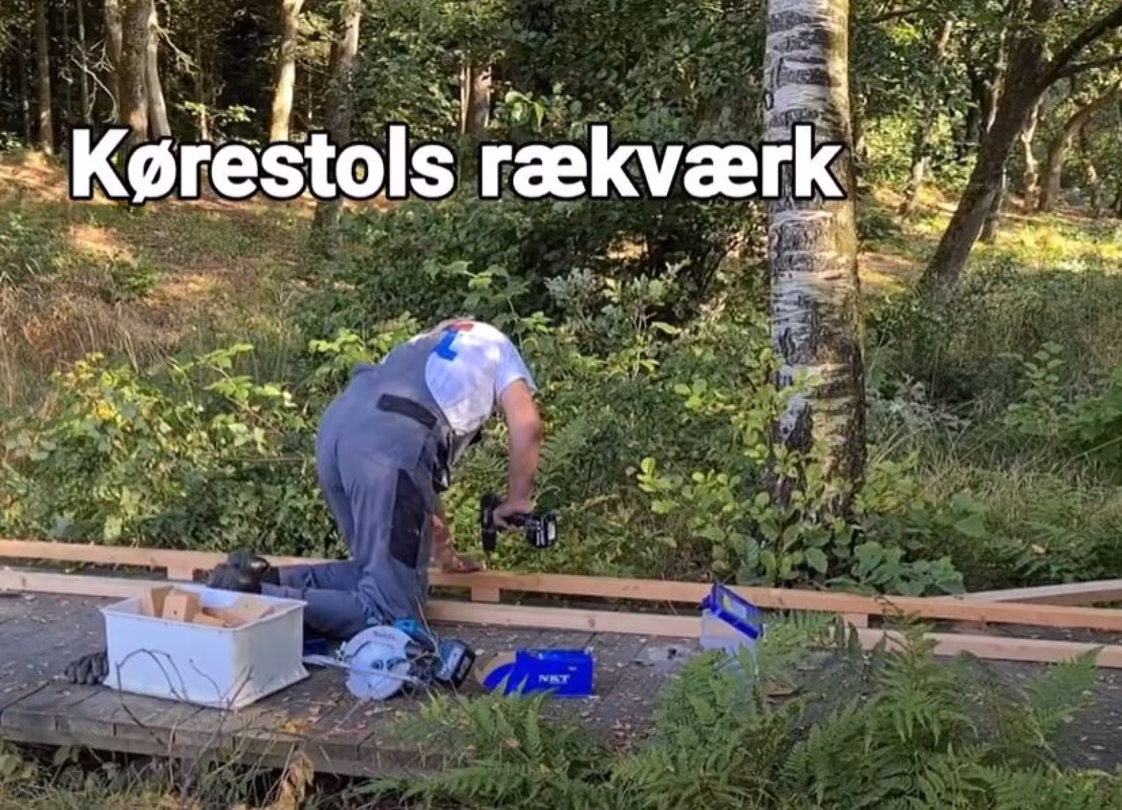 Arbejdsdag i Tistrup Anlæg.