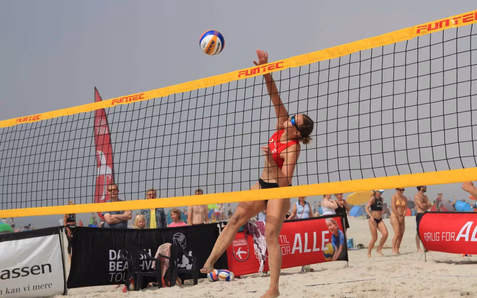 Semifinaler i beachvolley ved Henne