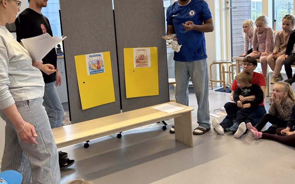 I dag var der valg i Møllehuset i Tistrup