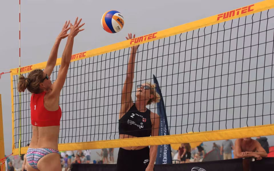Semifinaler i beachvolley ved Henne