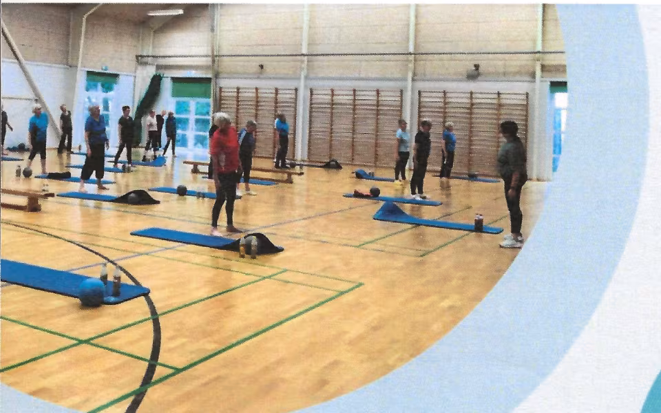 Idræt om dagen hver torsdag i Hodde Tistrup Hallen
