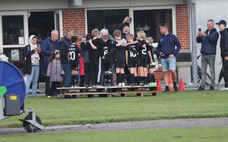 Fodboldfest for U-8 drengehold