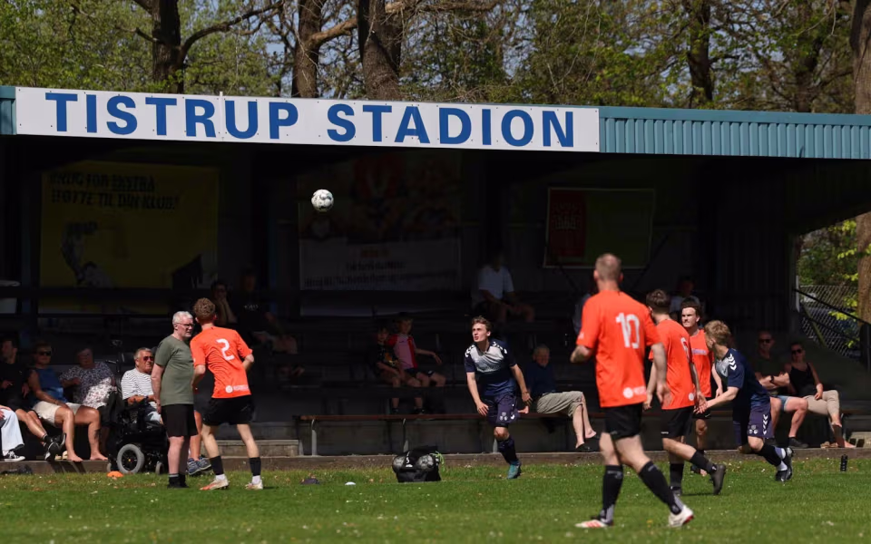 HTS fodbold serie 3 herre tabte 0 -1 til Alslev på Tistrup Stadion.