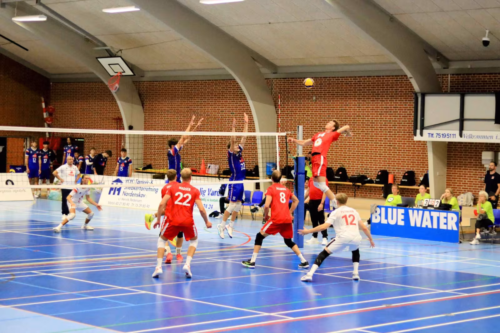 Blue Water støtter volleydrømmen