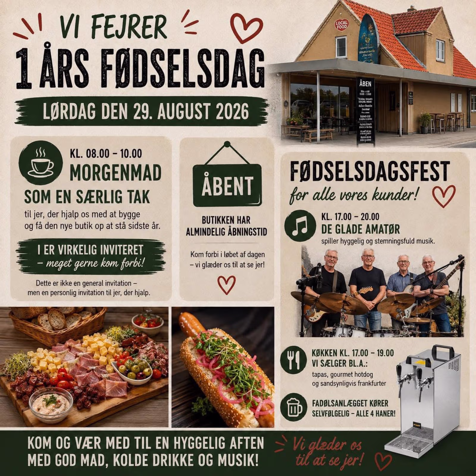 Musik og fadøl i Nymindegab