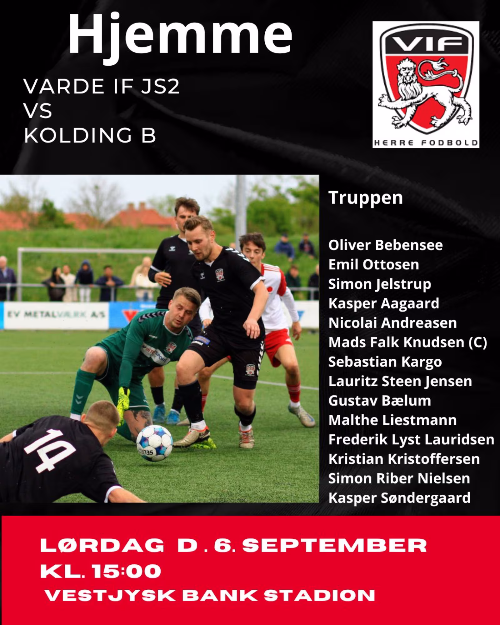 Intens kamp venter i Varde