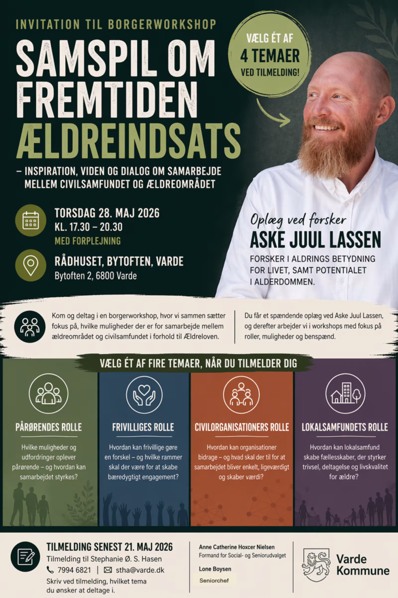 28 maj: Fremtidens ældreindsats