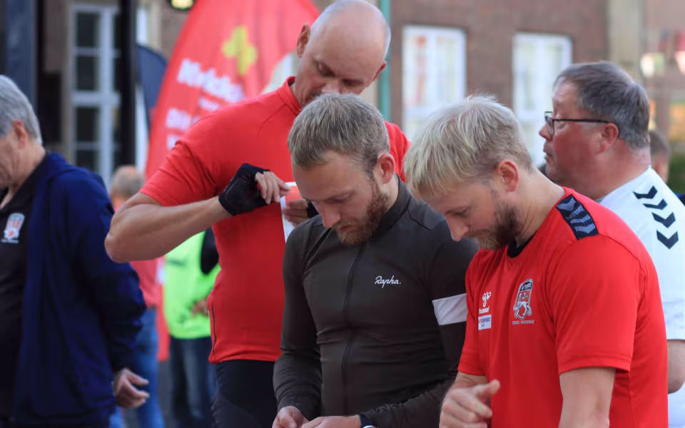 Sponsorløb skabte fest på torvet