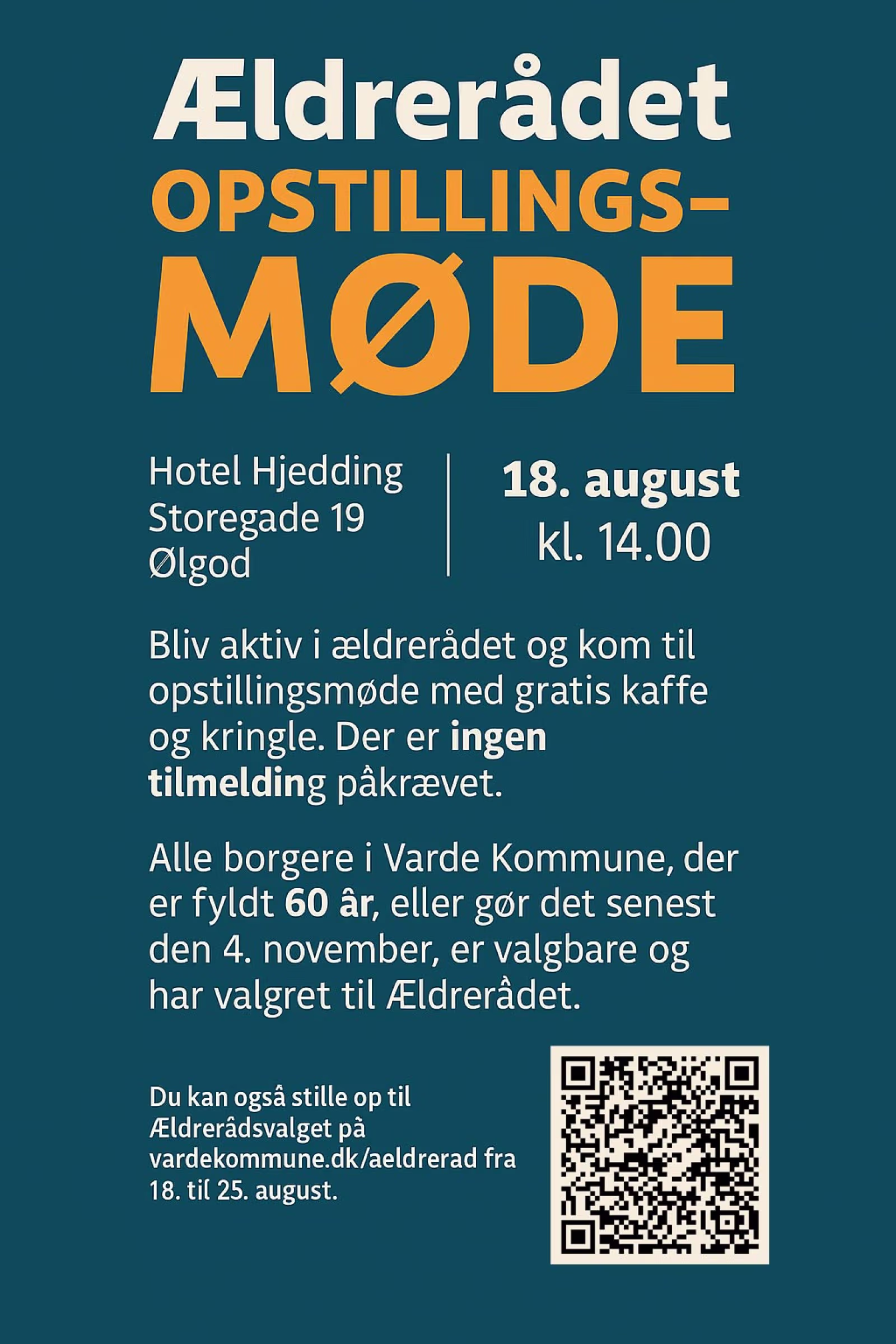 Bliv en del af Ældrerådet