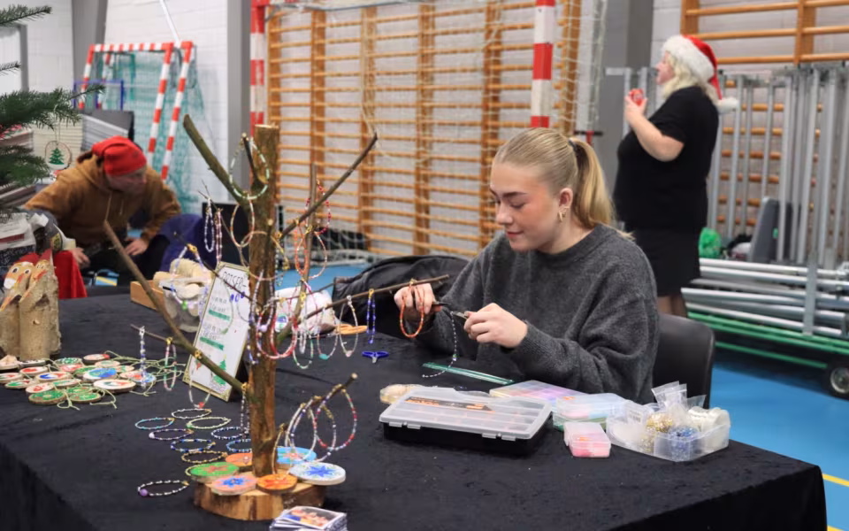 Julemarkedets hygge venter i Billum