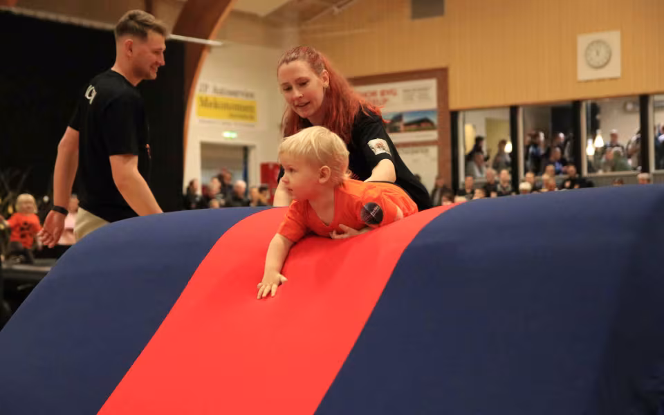 Forårsstemning i Outrup med GUB Gymnastik
