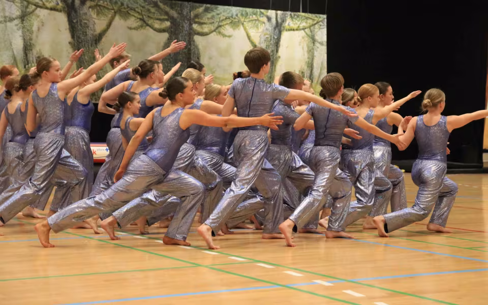 Forårsstemning i Outrup med GUB Gymnastik