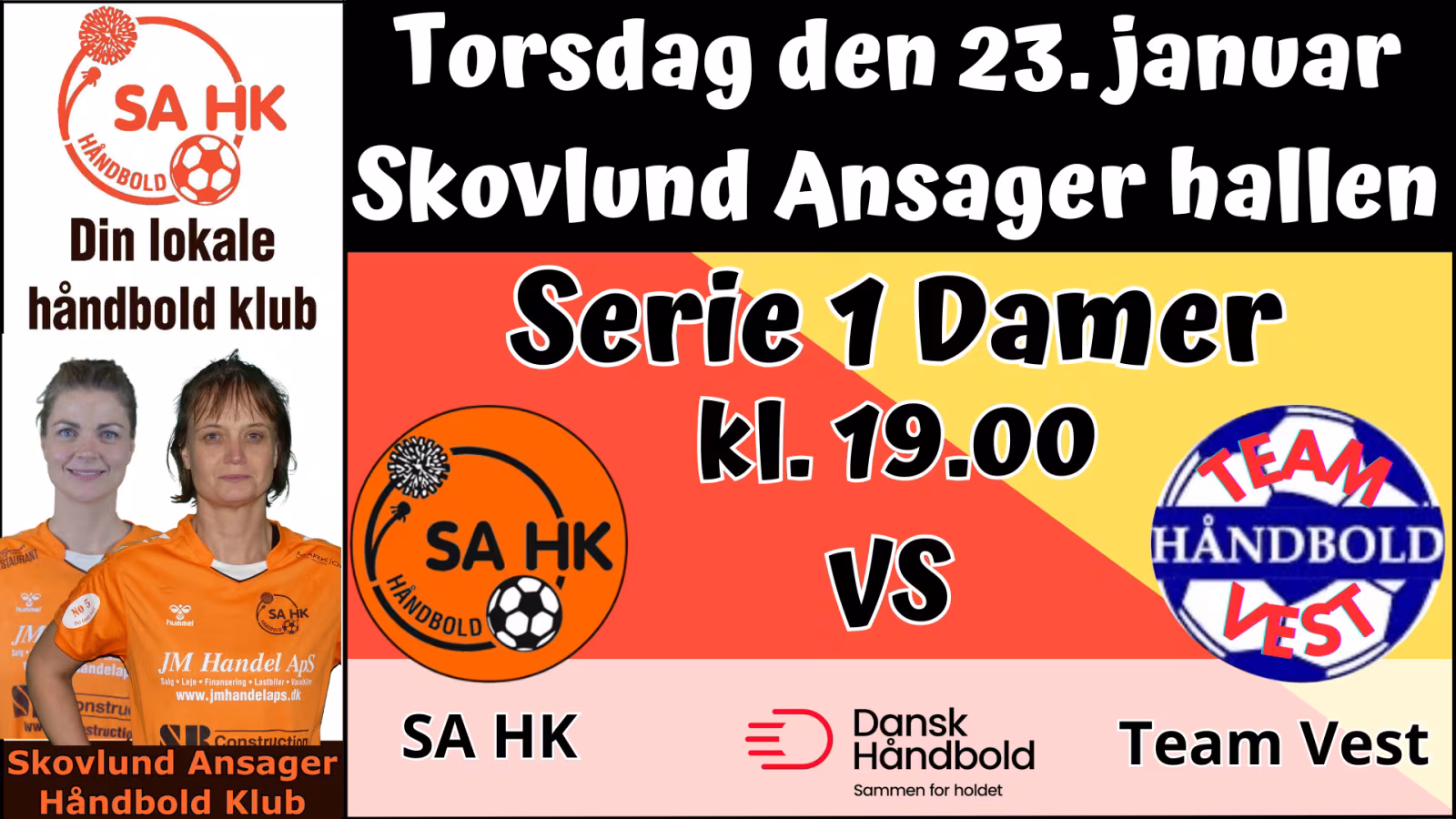 SA HK Damer Mod Lokalrivalerne