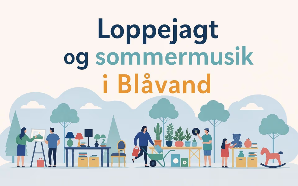 Loppejagt og sommermusik i Blåvand