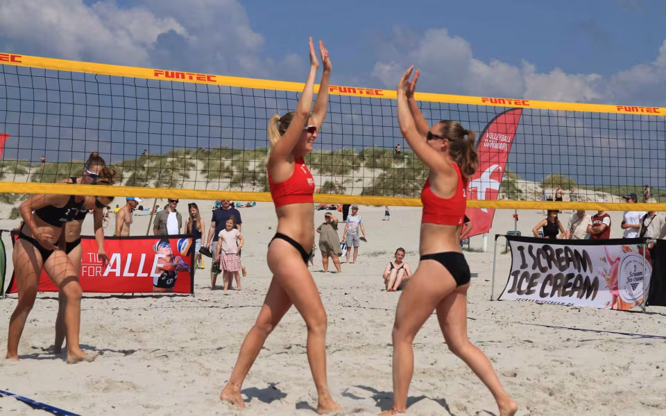 Semifinaler i beachvolley ved Henne