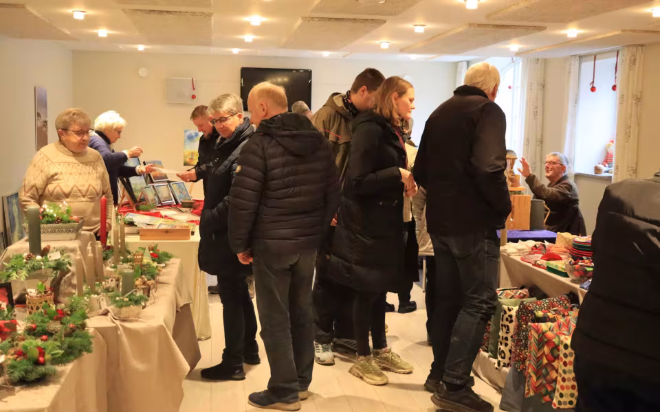 Mange nød julestemning på Axelgaard