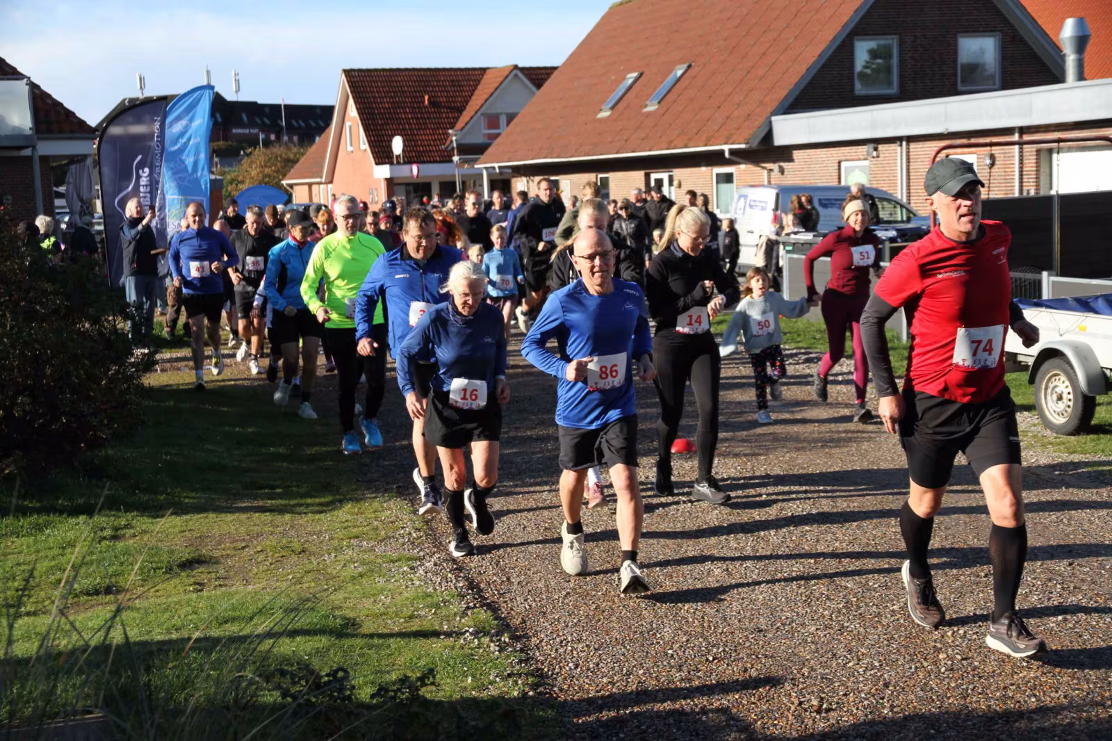 Løbedebut trak 110 til klitterne