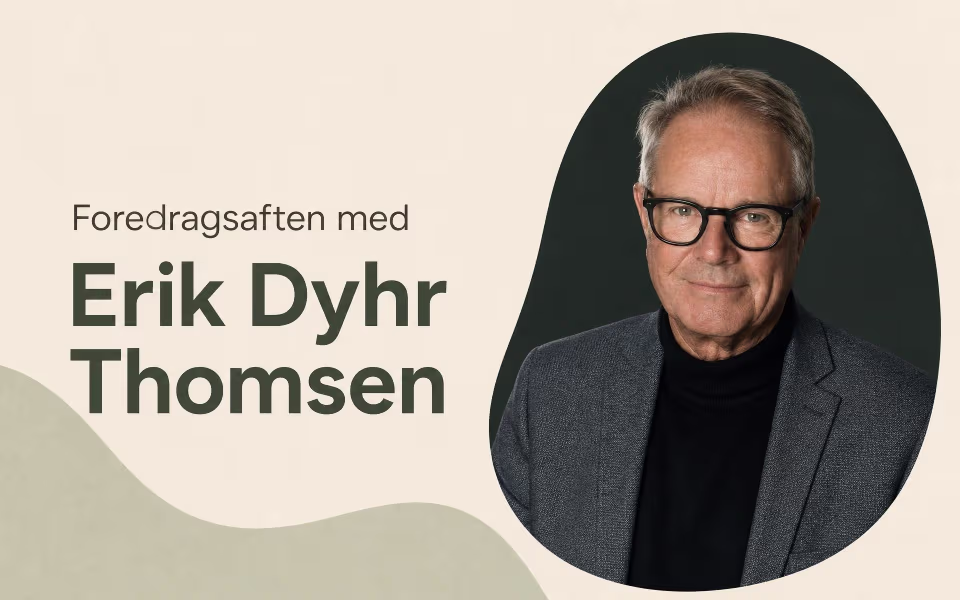 Foredragsaften med Erik Dyhr Thomsen