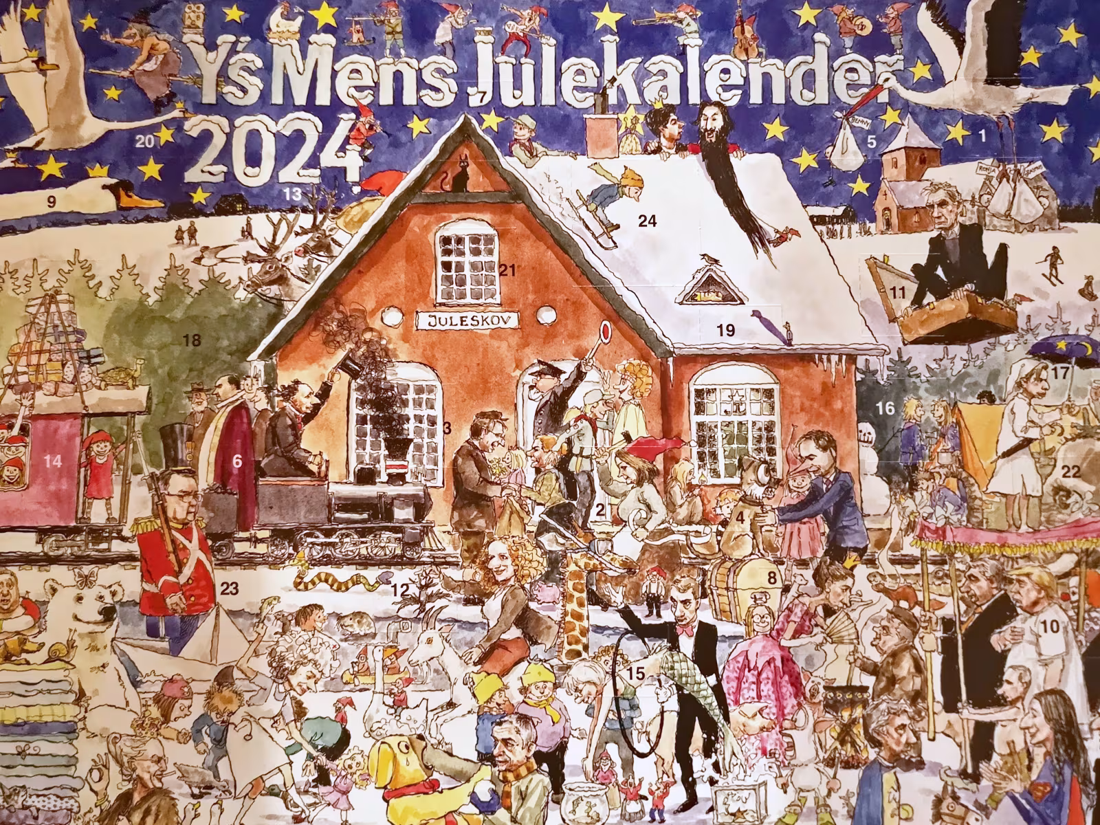 For kun 50 kr. får du spænding hele december og mulighed for at vinde flotte præmier sponsoreret af vores lokale virksomheder.