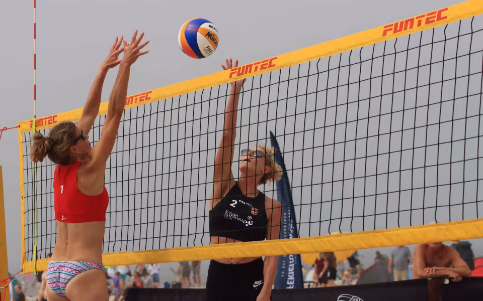 Semifinaler i beachvolley ved Henne