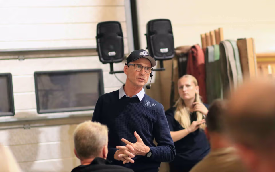 Inspirerende aften for sponsorer