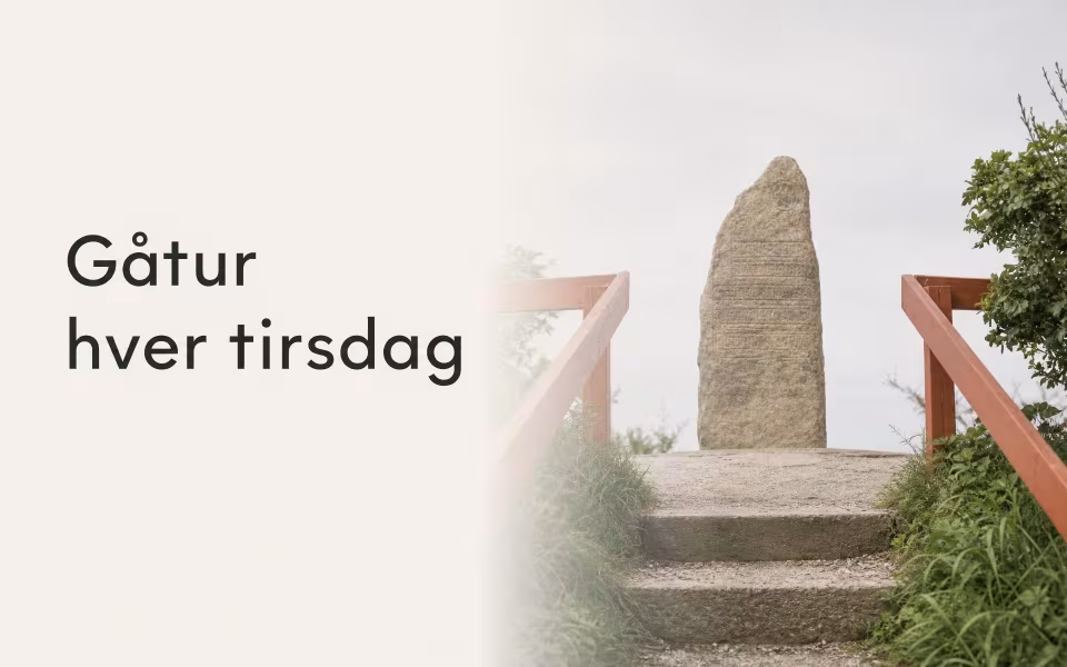 Gåtur hver tirsdag