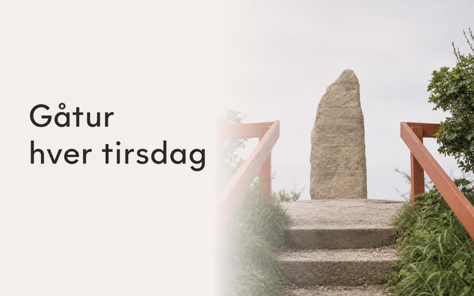 Gåtur hver tirsdag