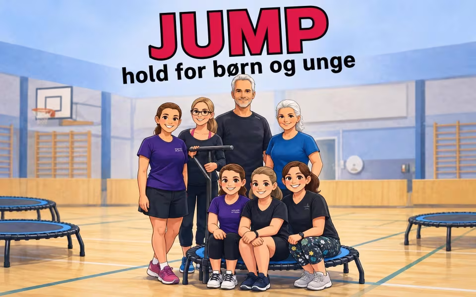 Jump-hold for børn og unge